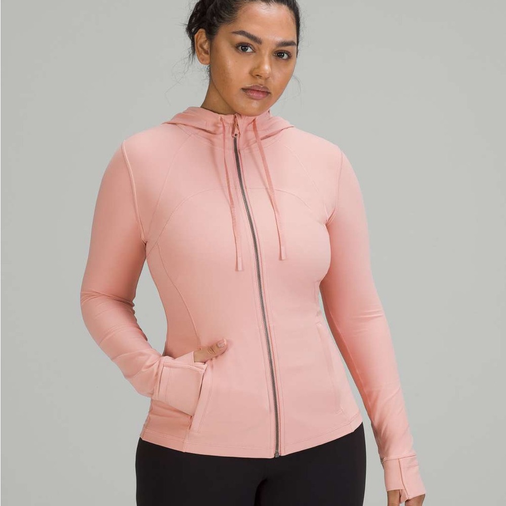 Lululemon Athletica Light Pink Zip-Up Hoodie